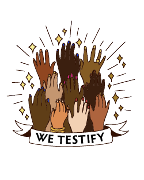 We Testify Logo